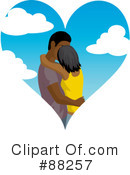 Kissing Couple Clipart #88257 by Rosie Piter