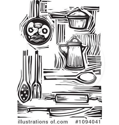 Kitchen Items Clipart #1094041 by xunantunich