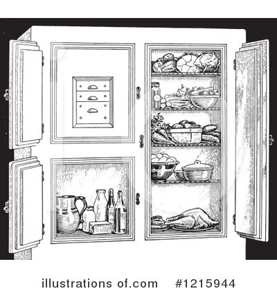 Royalty-Free (RF) Kitchen Clipart Illustration by Picsburg - Stock Sample #1215944