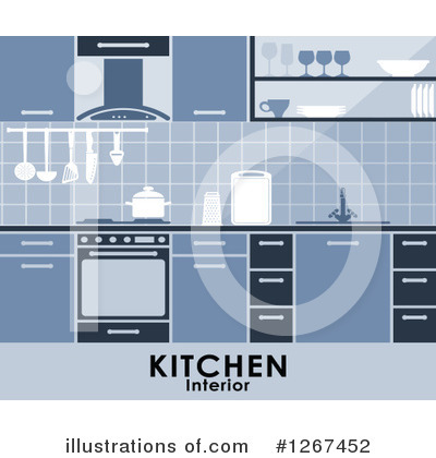 Royalty-Free (RF) Kitchen Clipart Illustration by Vector Tradition SM - Stock Sample #1267452