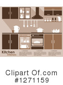 Kitchen Clipart #1271159 by Vector Tradition SM