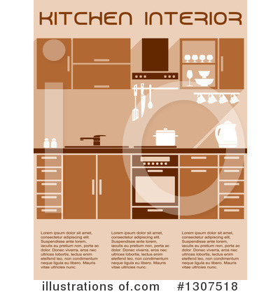 Royalty-Free (RF) Kitchen Clipart Illustration by Vector Tradition SM - Stock Sample #1307518