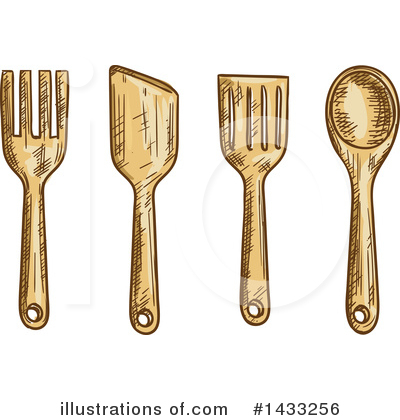Royalty-Free (RF) Kitchen Clipart Illustration by Vector Tradition SM - Stock Sample #1433256