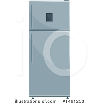 Refrigerator Clipart #1461250 by Vector Tradition SM