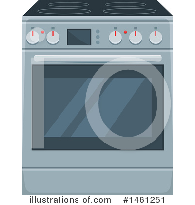 Oven Clipart #1461251 by Vector Tradition SM