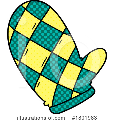 Oven Mitt Clipart #1801983 by lineartestpilot