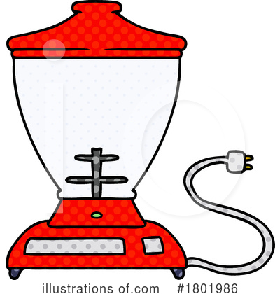 Royalty-Free (RF) Kitchen Clipart Illustration by lineartestpilot - Stock Sample #1801986