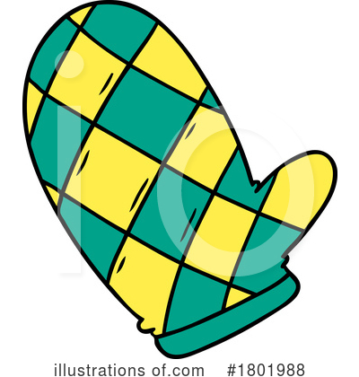 Oven Mitt Clipart #1801988 by lineartestpilot