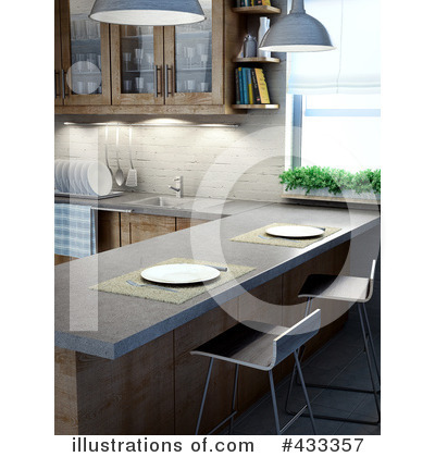 Royalty-Free (RF) Kitchen Clipart Illustration by Mopic - Stock Sample #433357