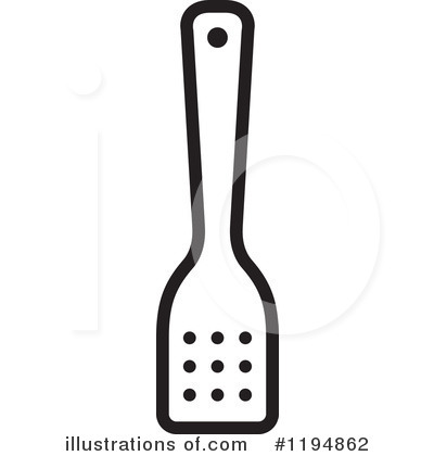 Royalty-Free (RF) Kitchen Utensil Clipart Illustration by Lal Perera - Stock Sample #1194862
