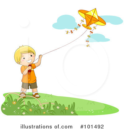 Royalty-Free (RF) Kite Clipart Illustration by BNP Design Studio - Stock Sample #101492