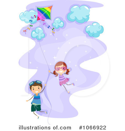 Royalty-Free (RF) Kite Clipart Illustration by BNP Design Studio - Stock Sample #1066922