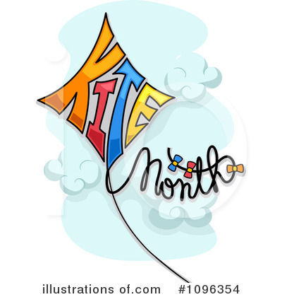 Royalty-Free (RF) Kite Clipart Illustration by BNP Design Studio - Stock Sample #1096354