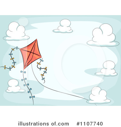 Kite Clipart #1107740 by BNP Design Studio