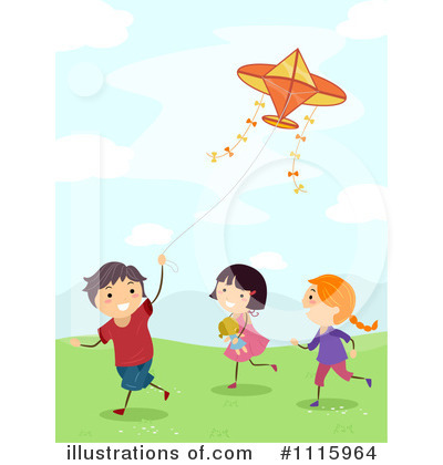 Royalty-Free (RF) Kite Clipart Illustration by BNP Design Studio - Stock Sample #1115964