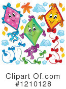 Kite Clipart #1210128 by visekart