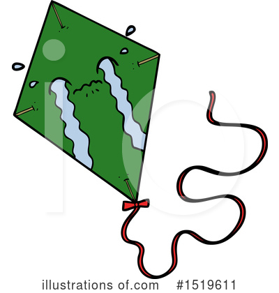 Royalty-Free (RF) Kite Clipart Illustration by lineartestpilot - Stock Sample #1519611