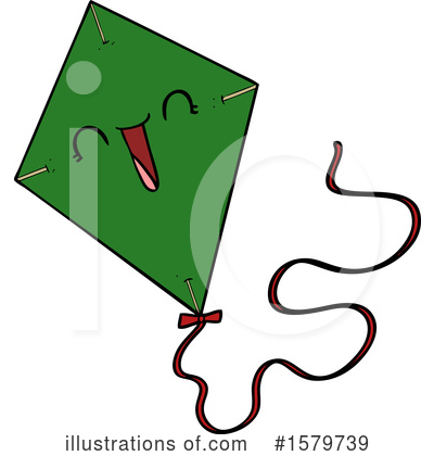 Royalty-Free (RF) Kite Clipart Illustration by lineartestpilot - Stock Sample #1579739
