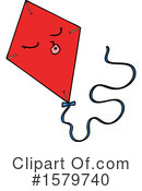 Kite Clipart #1579740 by lineartestpilot