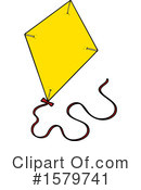 Kite Clipart #1579741 by lineartestpilot