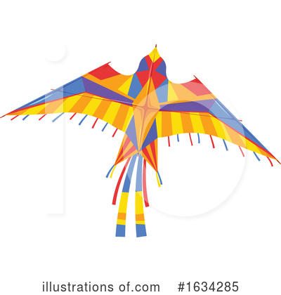 Royalty-Free (RF) Kite Clipart Illustration by Vector Tradition SM - Stock Sample #1634285
