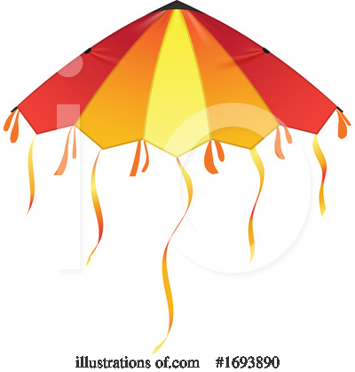 Royalty-Free (RF) Kite Clipart Illustration by Vector Tradition SM - Stock Sample #1693890