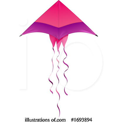 Royalty-Free (RF) Kite Clipart Illustration by Vector Tradition SM - Stock Sample #1693894