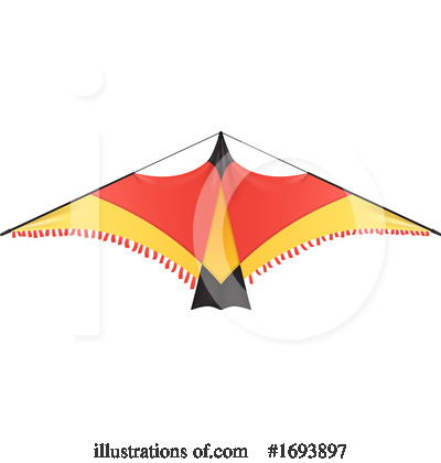 Royalty-Free (RF) Kite Clipart Illustration by Vector Tradition SM - Stock Sample #1693897