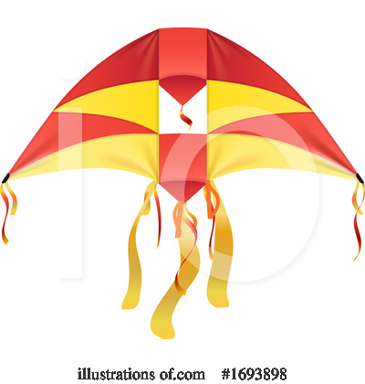 Royalty-Free (RF) Kite Clipart Illustration by Vector Tradition SM - Stock Sample #1693898