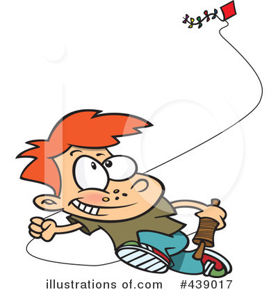 Royalty-Free (RF) Kite Clipart Illustration by toonaday - Stock Sample #439017