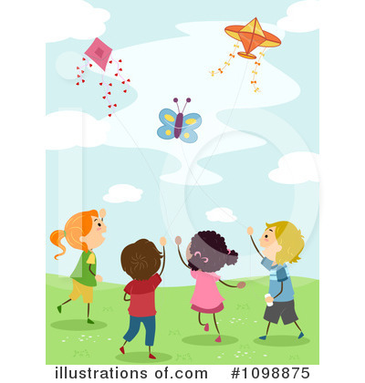 Royalty-Free (RF) Kites Clipart Illustration by BNP Design Studio - Stock Sample #1098875