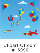 Kites Clipart #16990 by Rasmussen Images