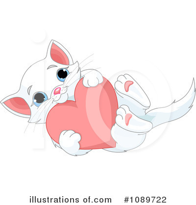 Royalty-Free (RF) Kitten Clipart Illustration by Pushkin - Stock Sample #1089722