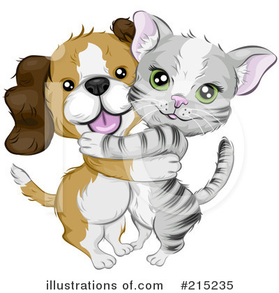 Royalty-Free (RF) Kitten Clipart Illustration by BNP Design Studio - Stock Sample #215235