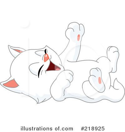 Royalty-Free (RF) Kitten Clipart Illustration by yayayoyo - Stock Sample #218925