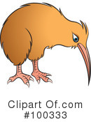 Kiwi Bird Clipart #100333 by Lal Perera