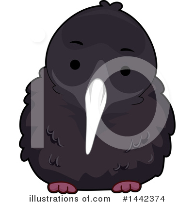 Royalty-Free (RF) Kiwi Bird Clipart Illustration by BNP Design Studio - Stock Sample #1442374