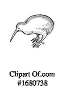 Kiwi Bird Clipart #1680738 by patrimonio