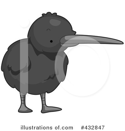Royalty-Free (RF) Kiwi Bird Clipart Illustration by BNP Design Studio - Stock Sample #432847