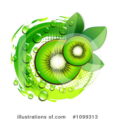 Kiwi Fruit Clipart #1099313 by merlinul