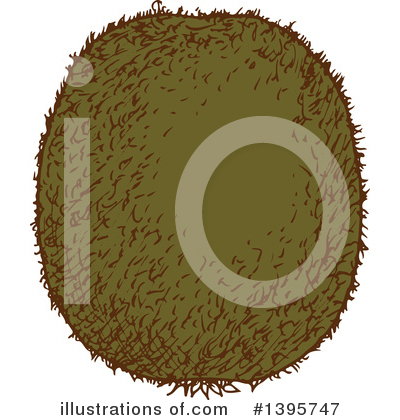 Royalty-Free (RF) Kiwi Fruit Clipart Illustration by Vector Tradition SM - Stock Sample #1395747