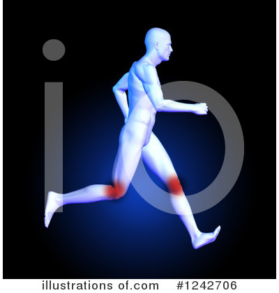 Royalty-Free (RF) Knee Pain Clipart Illustration by KJ Pargeter - Stock Sample #1242706