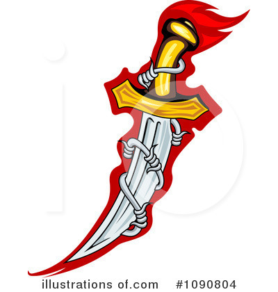 Dagger Clipart #1090804 by Vector Tradition SM