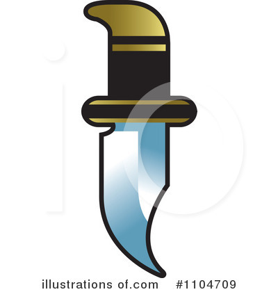 Knife Clipart #1104709 by Lal Perera