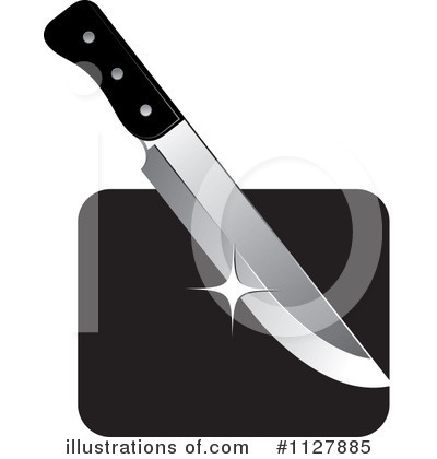 Knife Clipart #1127885 by Lal Perera