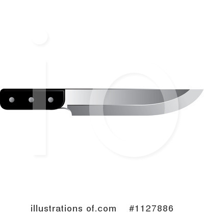Royalty-Free (RF) Knife Clipart Illustration by Lal Perera - Stock Sample #1127886