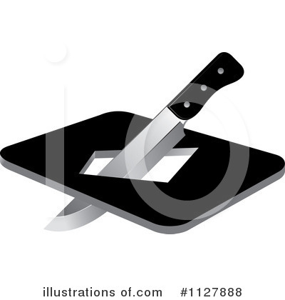 Royalty-Free (RF) Knife Clipart Illustration by Lal Perera - Stock Sample #1127888