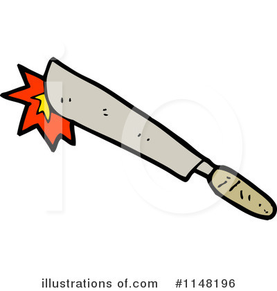 Royalty-Free (RF) Knife Clipart Illustration by lineartestpilot - Stock Sample #1148196