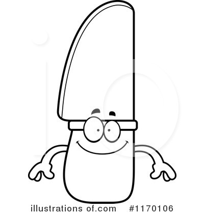 Knife Clipart #1170106 by Cory Thoman