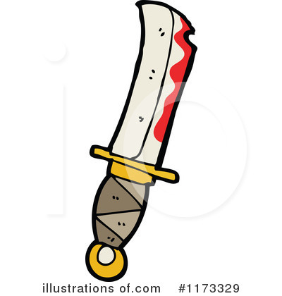 Royalty-Free (RF) Knife Clipart Illustration by lineartestpilot - Stock Sample #1173329